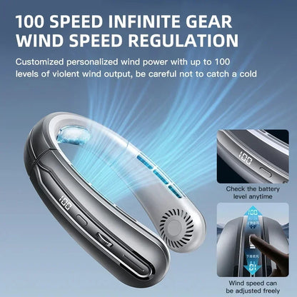 Breezy Neck Fan Delight