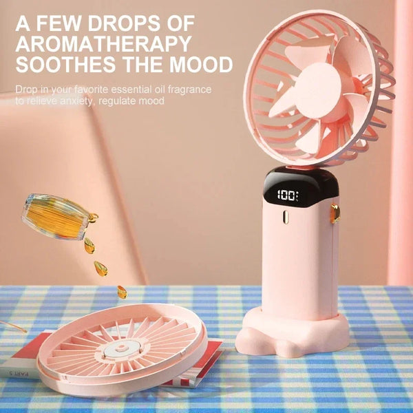 Foldable Mini Fan with Stand